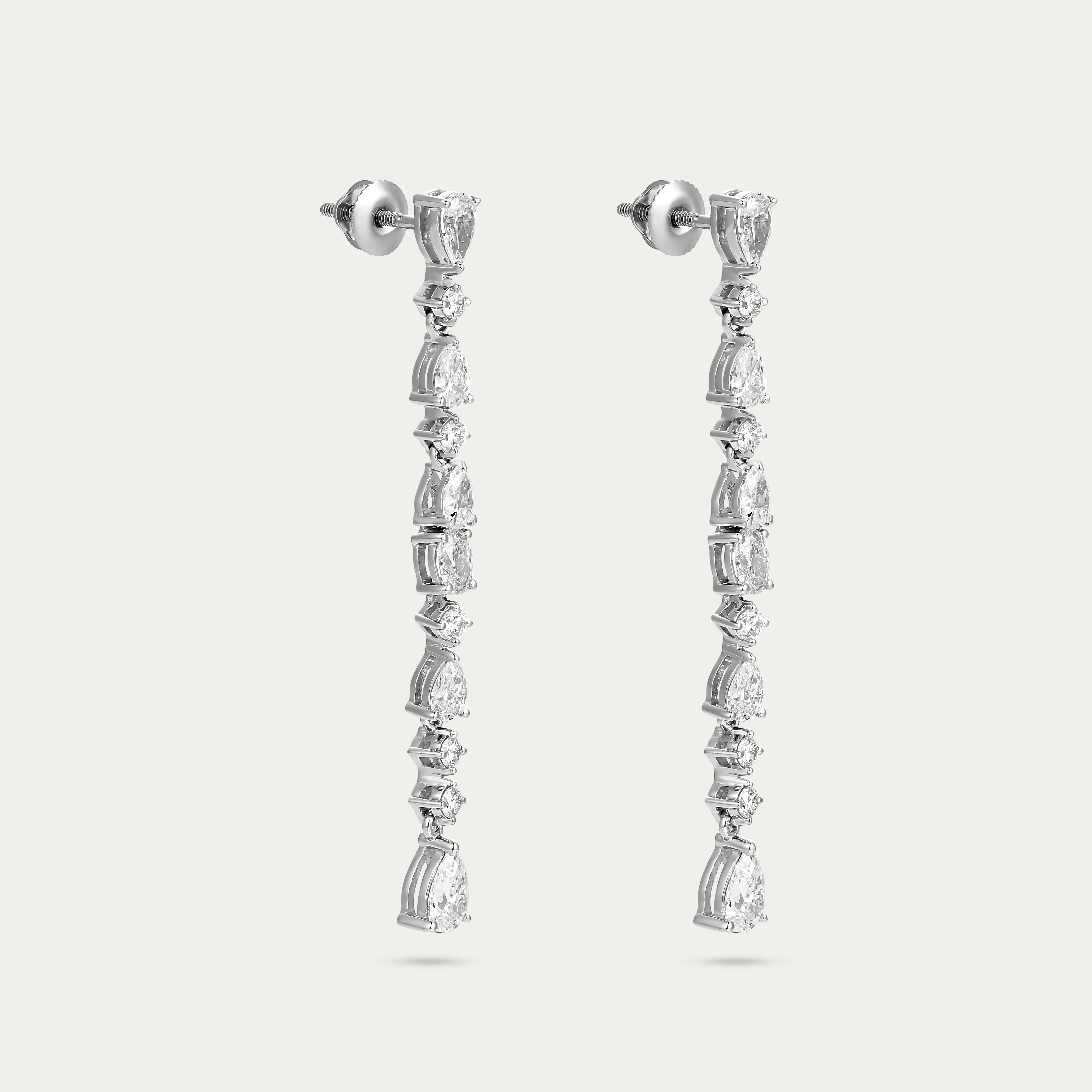 Modern Harmony Lab Grown Diamond Earrings