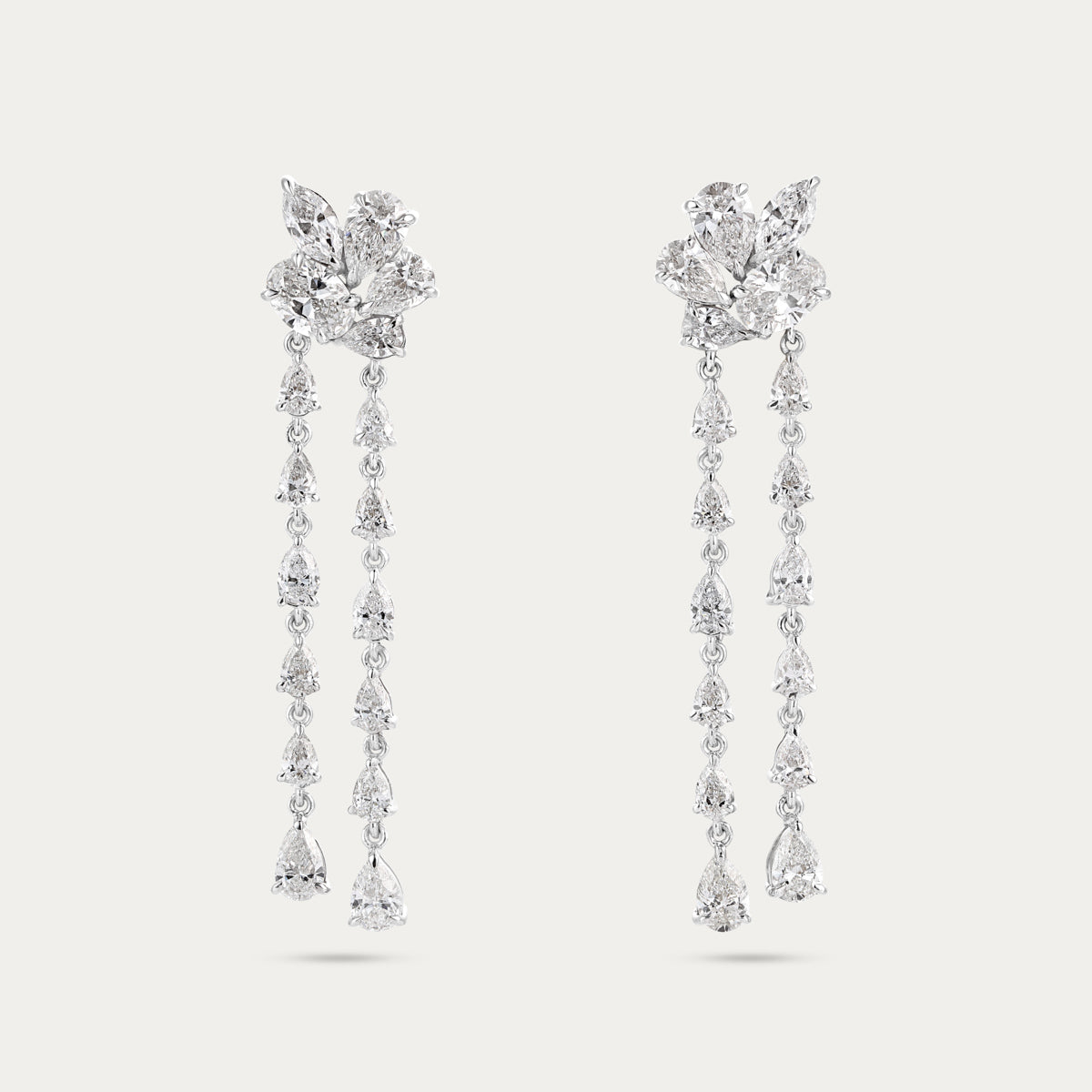 Luxe Crown Lab Grown Diamond Earrings