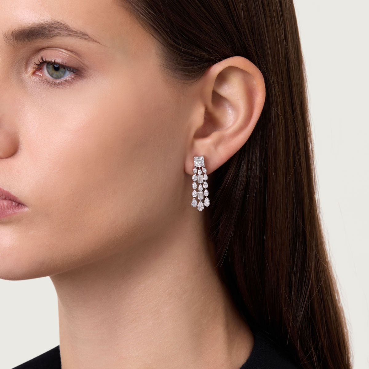 Style Elite Lab Grown Diamond Earrings