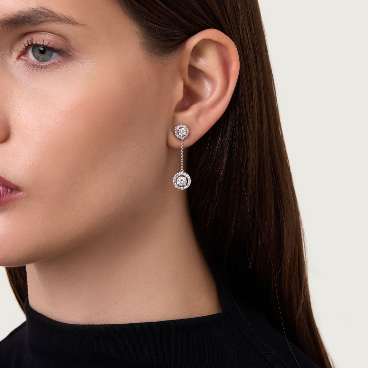 Modern Brilliance Lab Grown Diamond Earrings