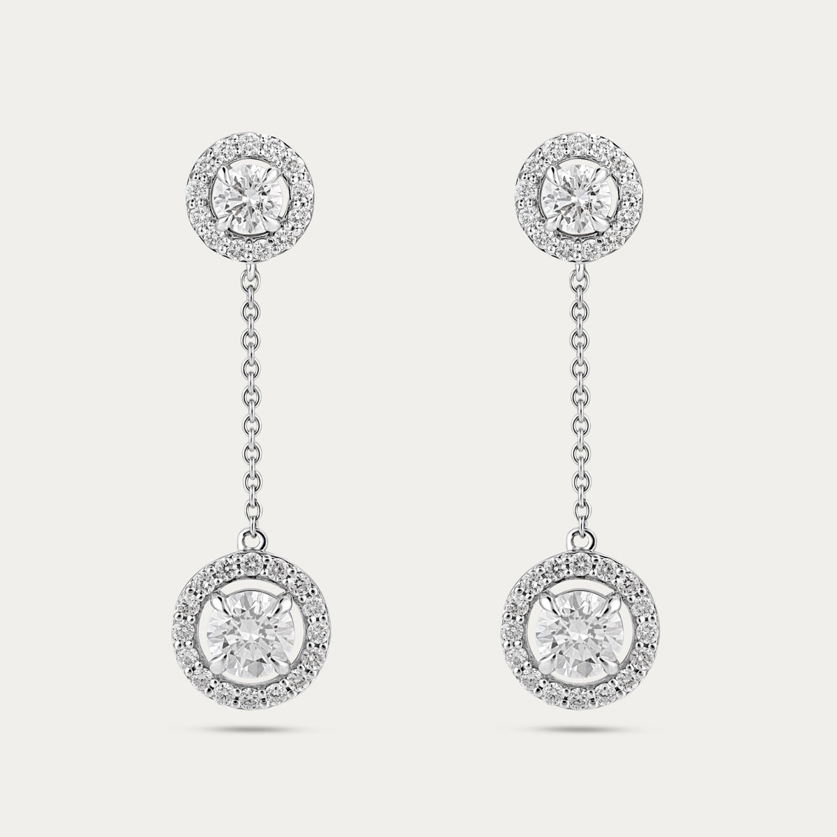 Modern Brilliance Lab Grown Diamond Earrings