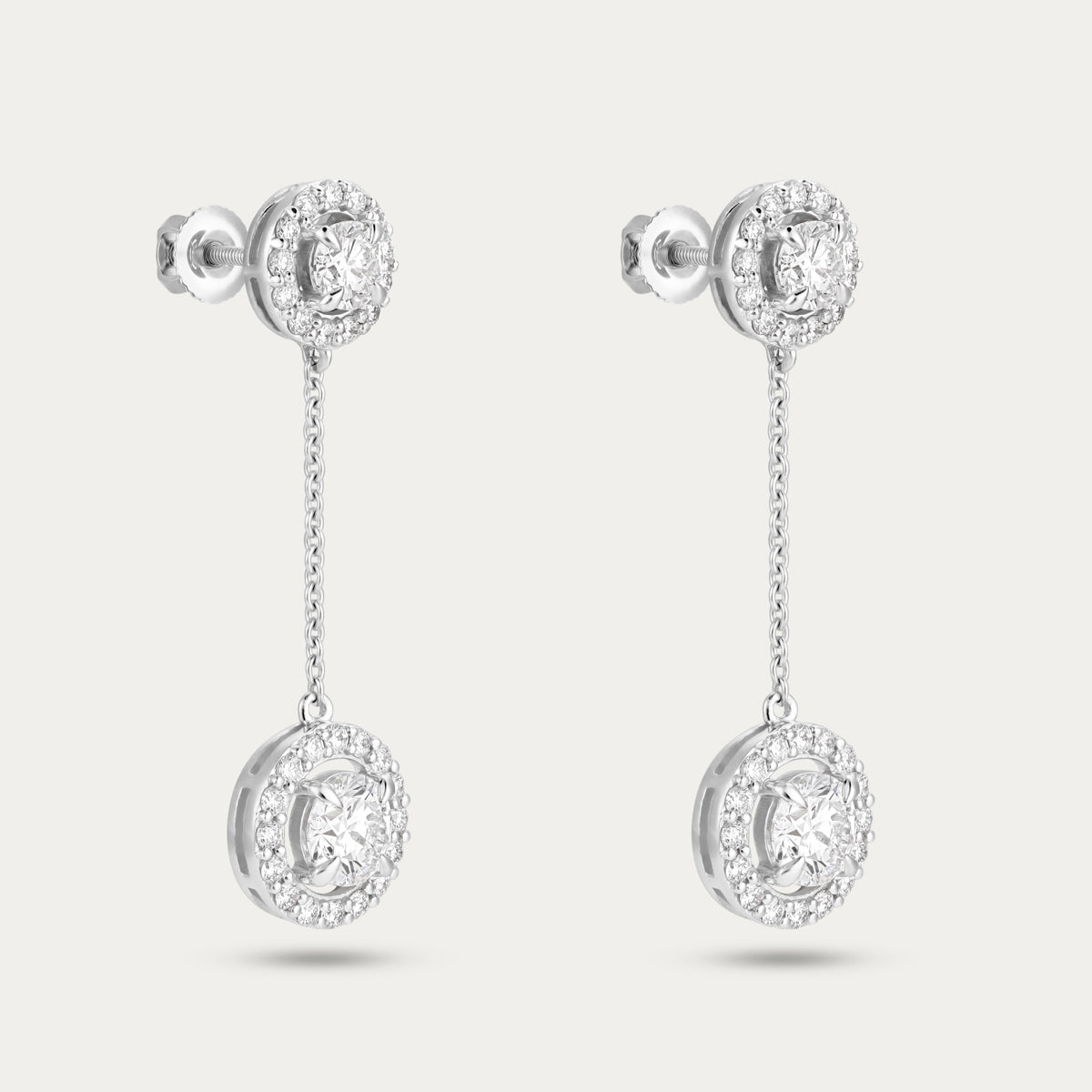 Modern Brilliance Lab Grown Diamond Earrings