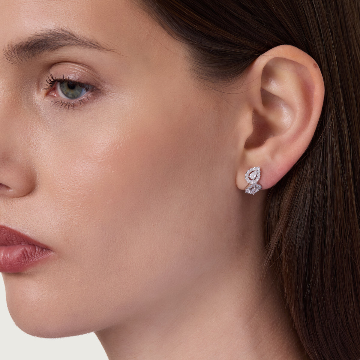 Style Essence Lab Grown Diamond Earrings