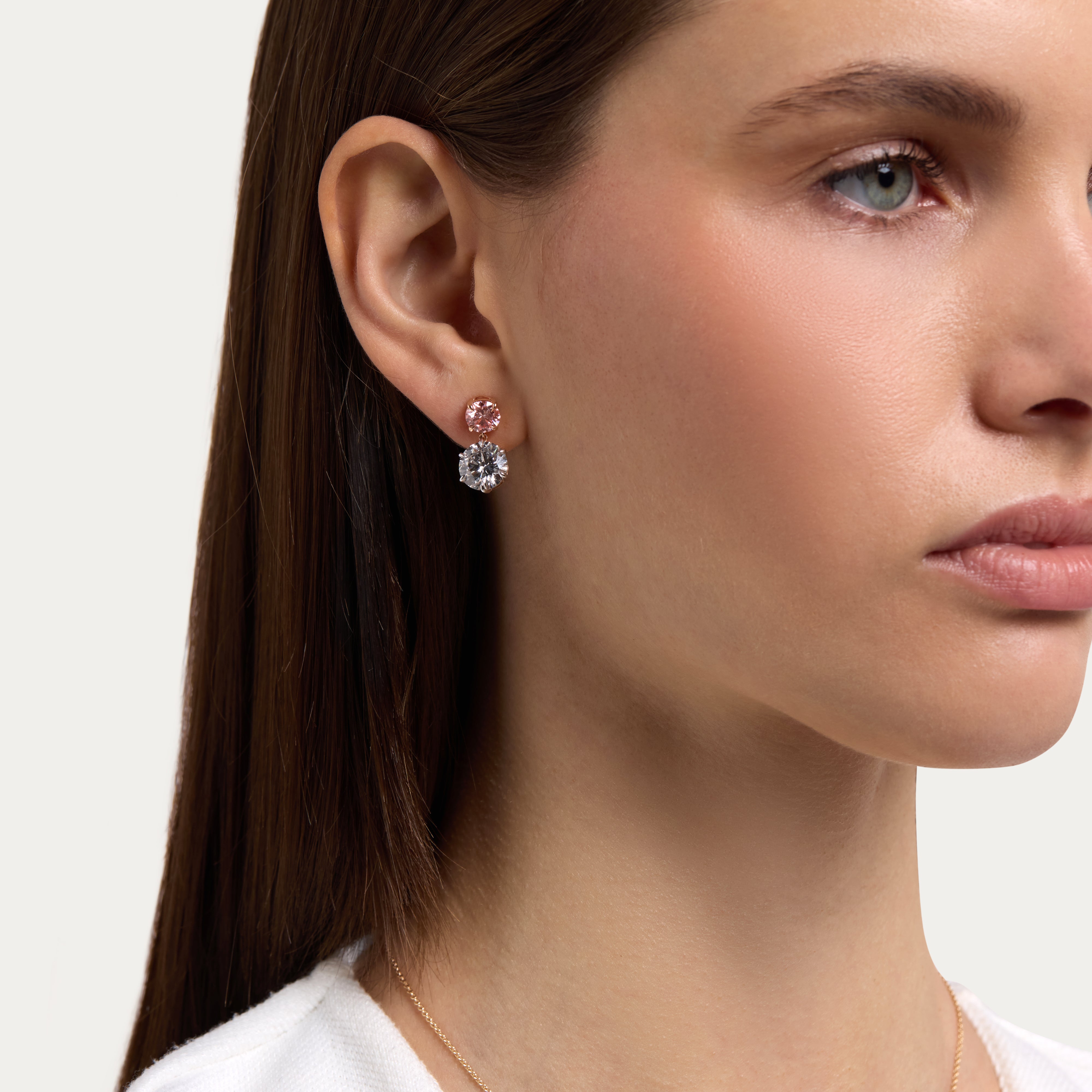 Blush Lab-Grown Diamond Earrings
