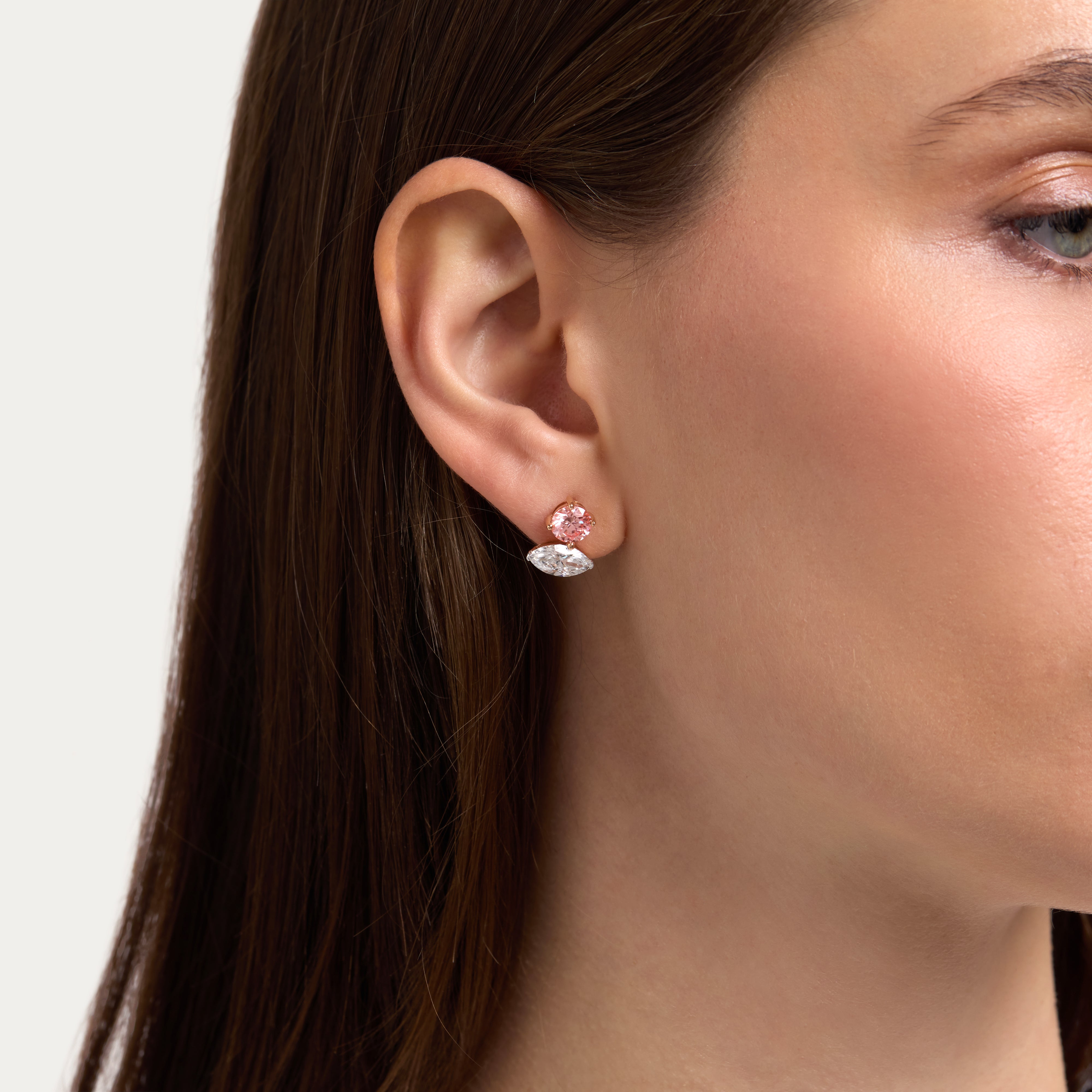 Blush Duo Lab-Grown Diamond Earrings