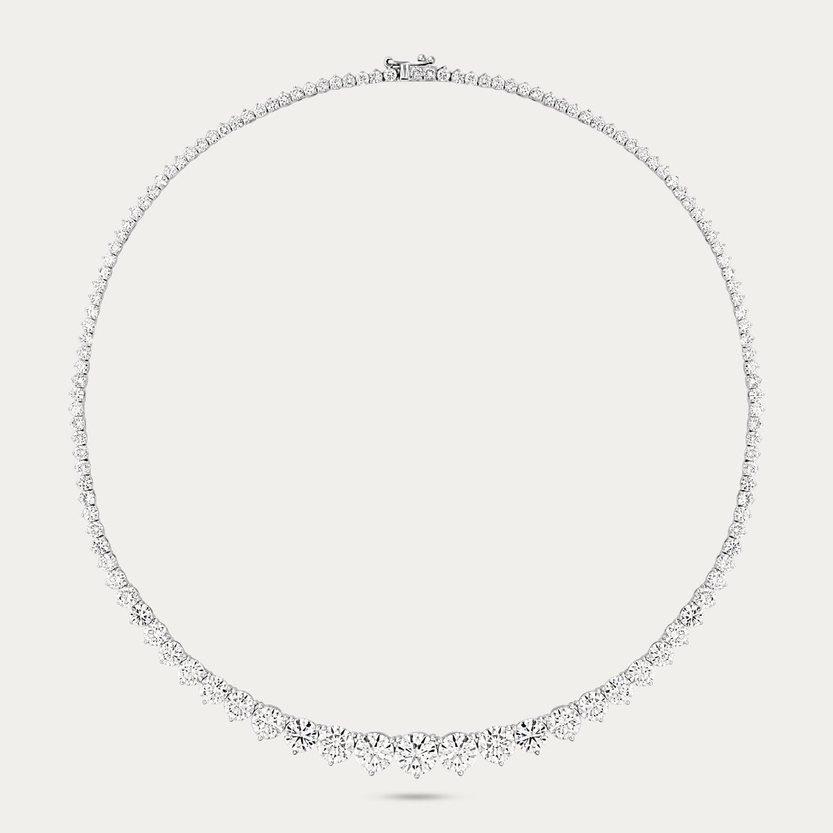 Modern Grace Lab Grown Diamond Necklace