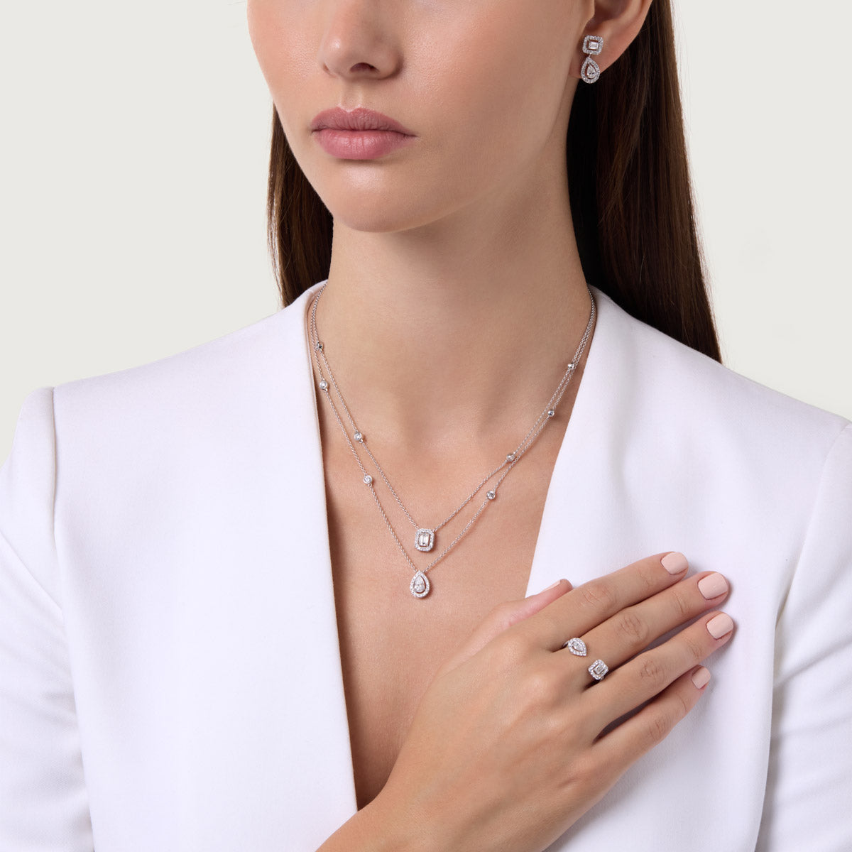 Luxe Allure Lab Grown Diamond Necklace