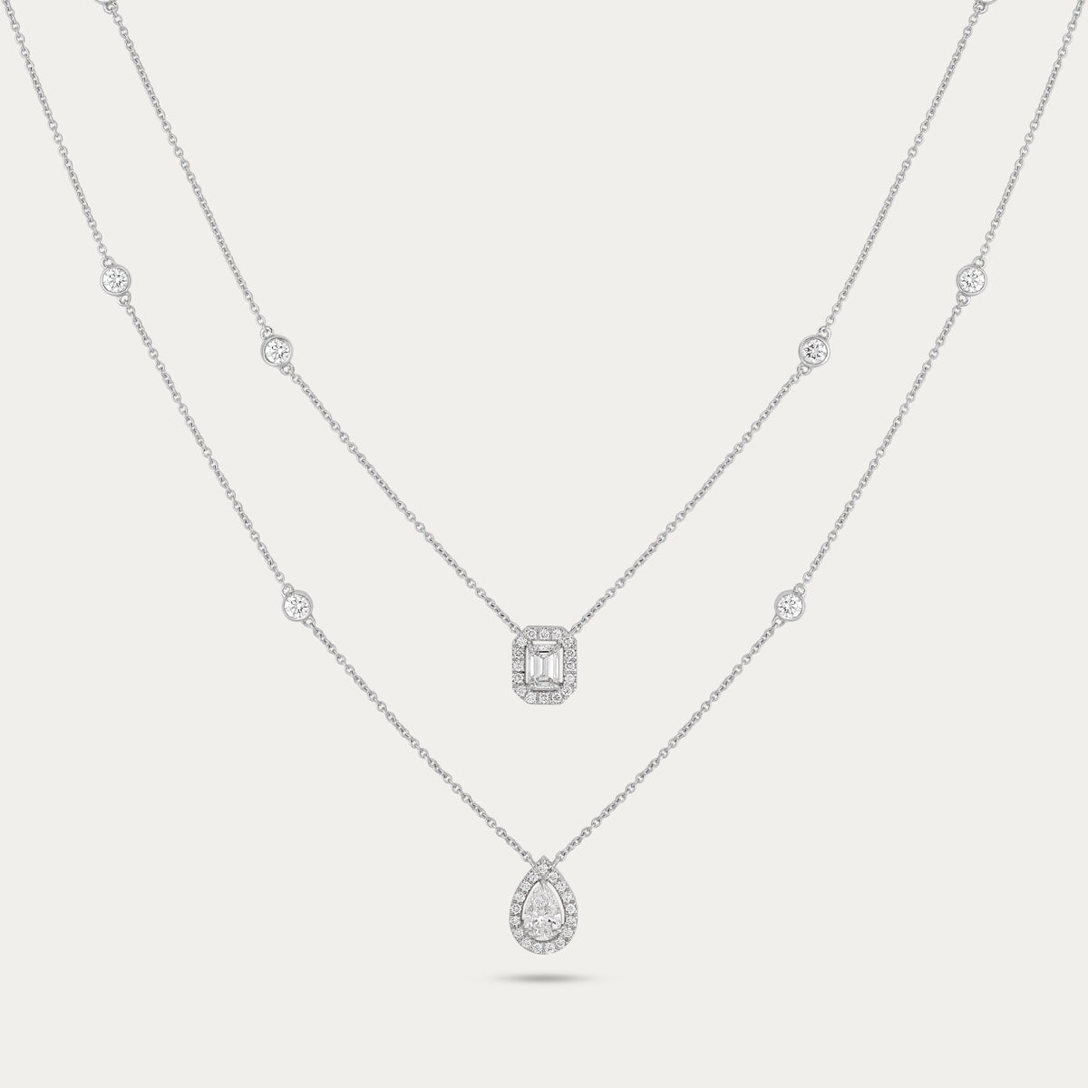 Luxe Allure Lab Grown Diamond Necklace