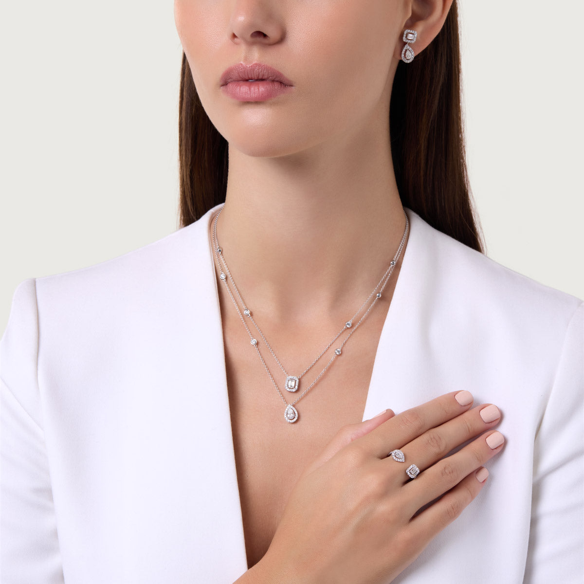 Luxe Allure Lab Grown Diamond Necklace