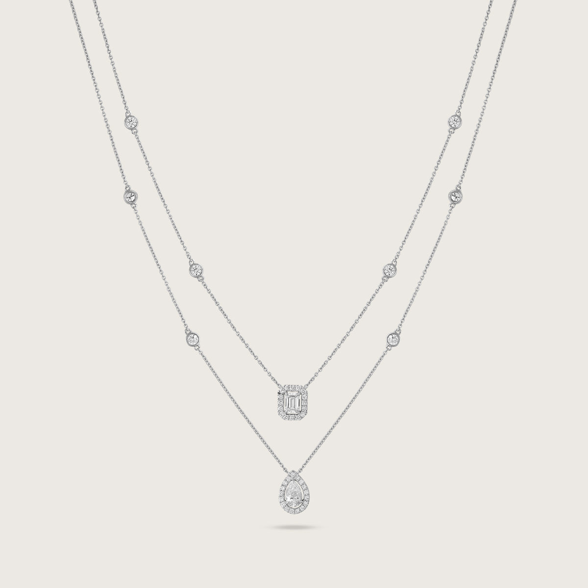 Luxe Allure Lab Grown Diamond Necklace