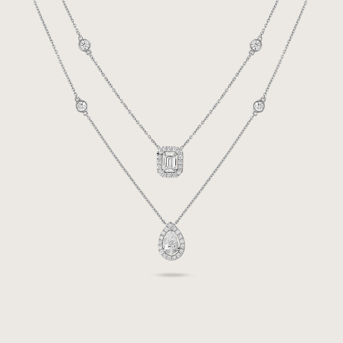 Luxe Allure Lab Grown Diamond Necklace