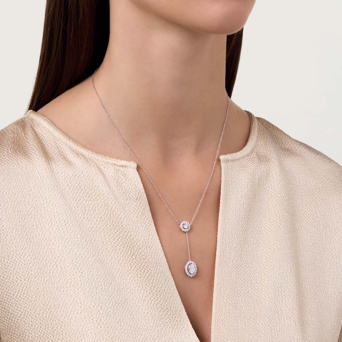 Style Elegance Lab Grown Diamond Necklace