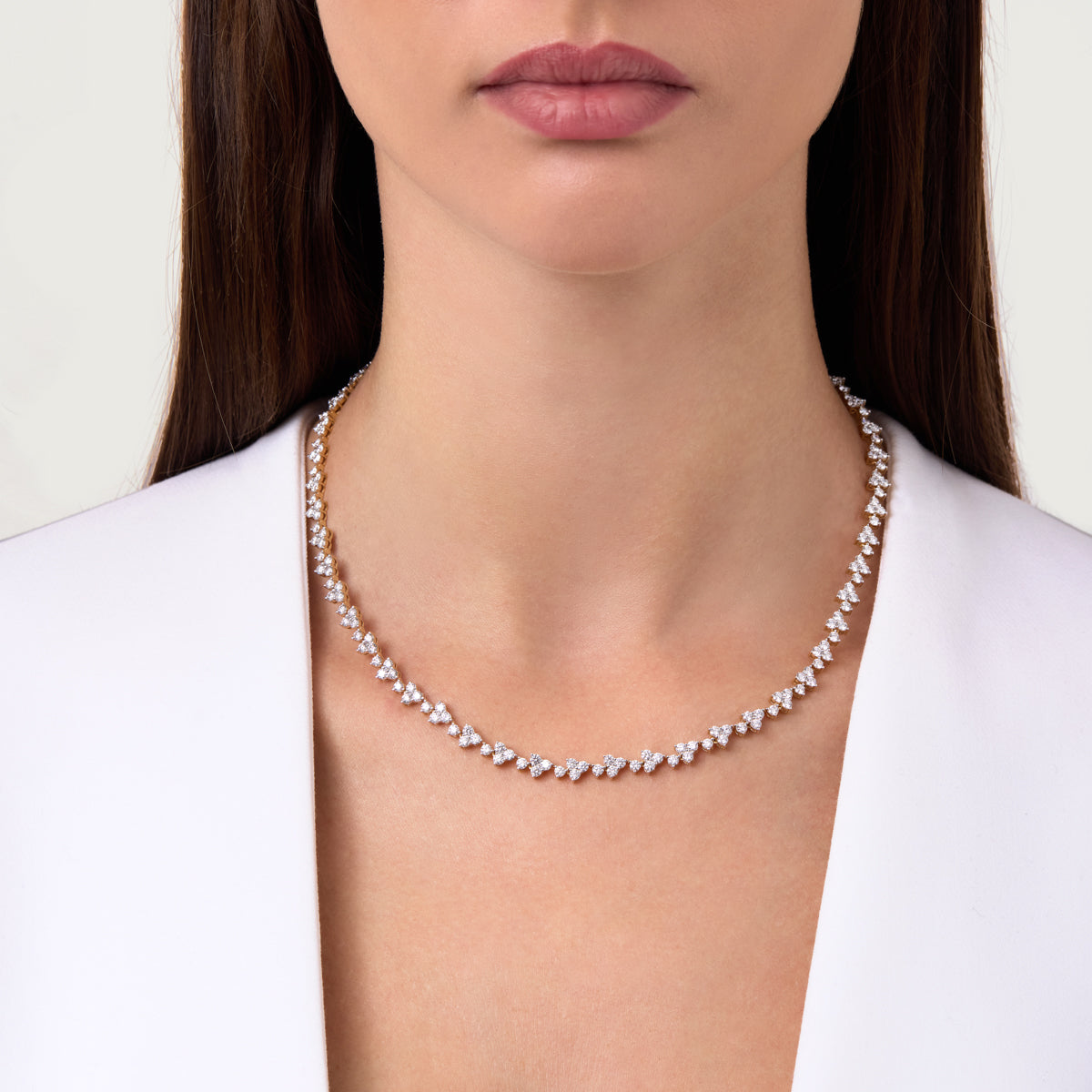 Luxe Harmony Lab Grown Diamond Necklace