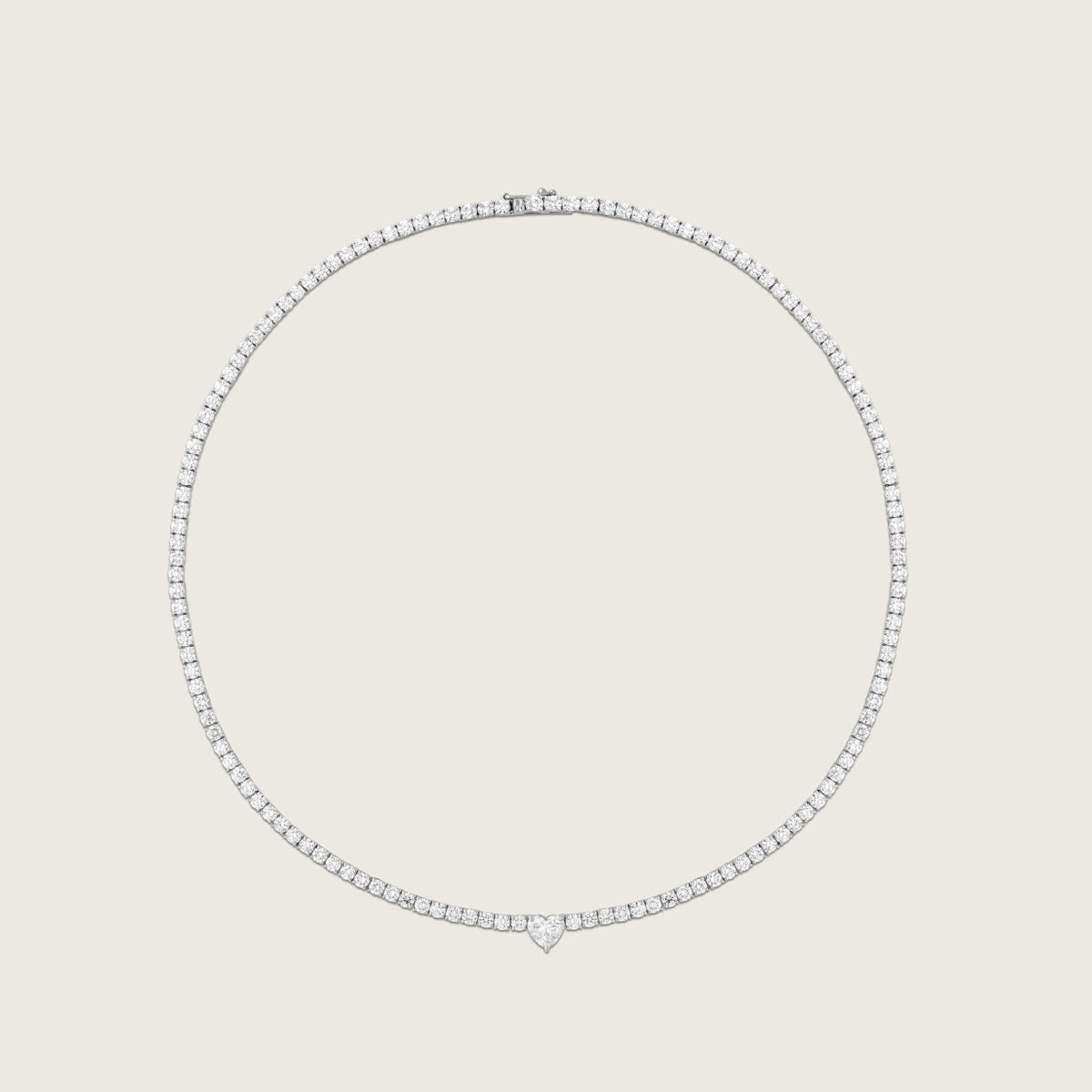 Modern Grace Lab Grown Diamond Necklace