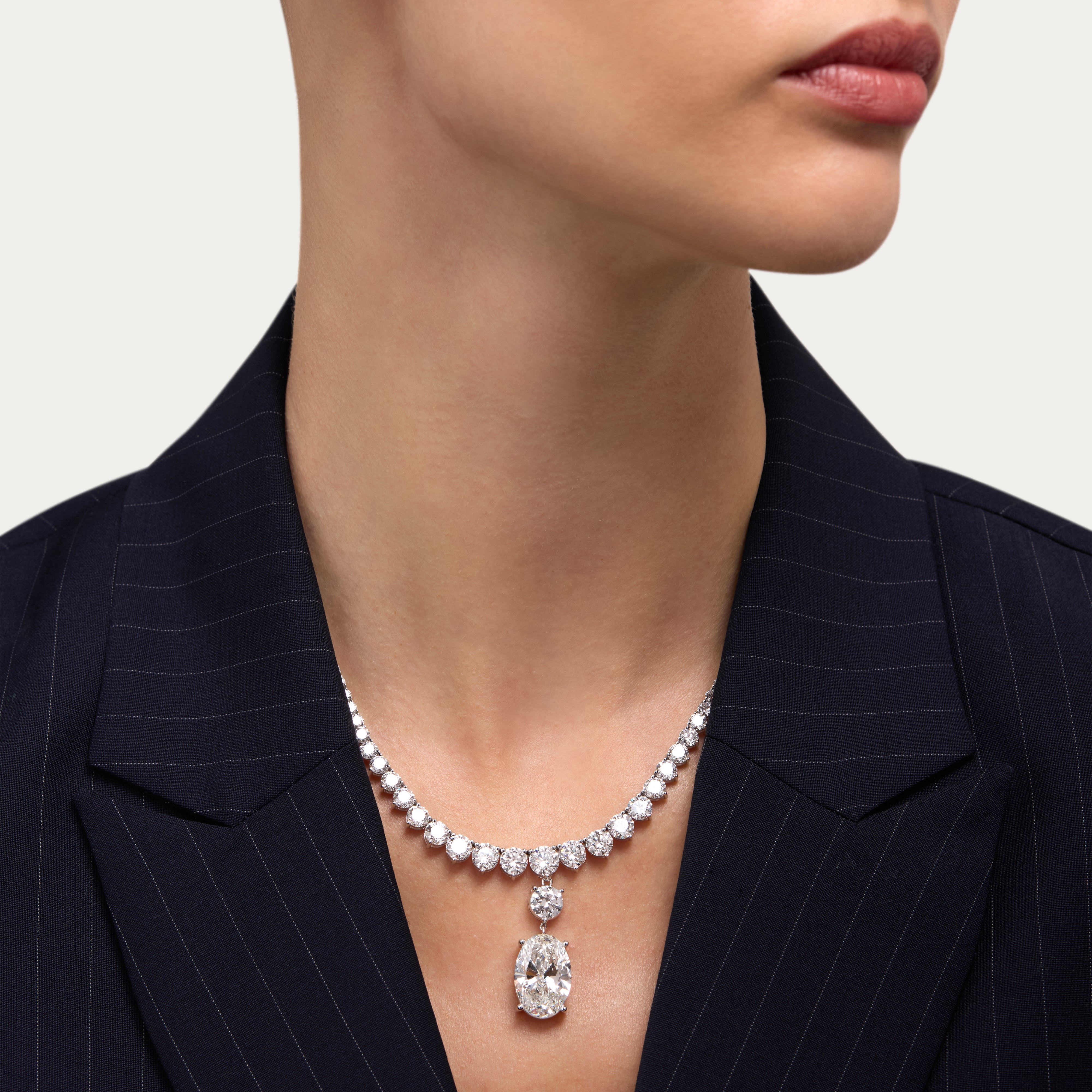 Elegant Lab-Grown Diamond Necklace