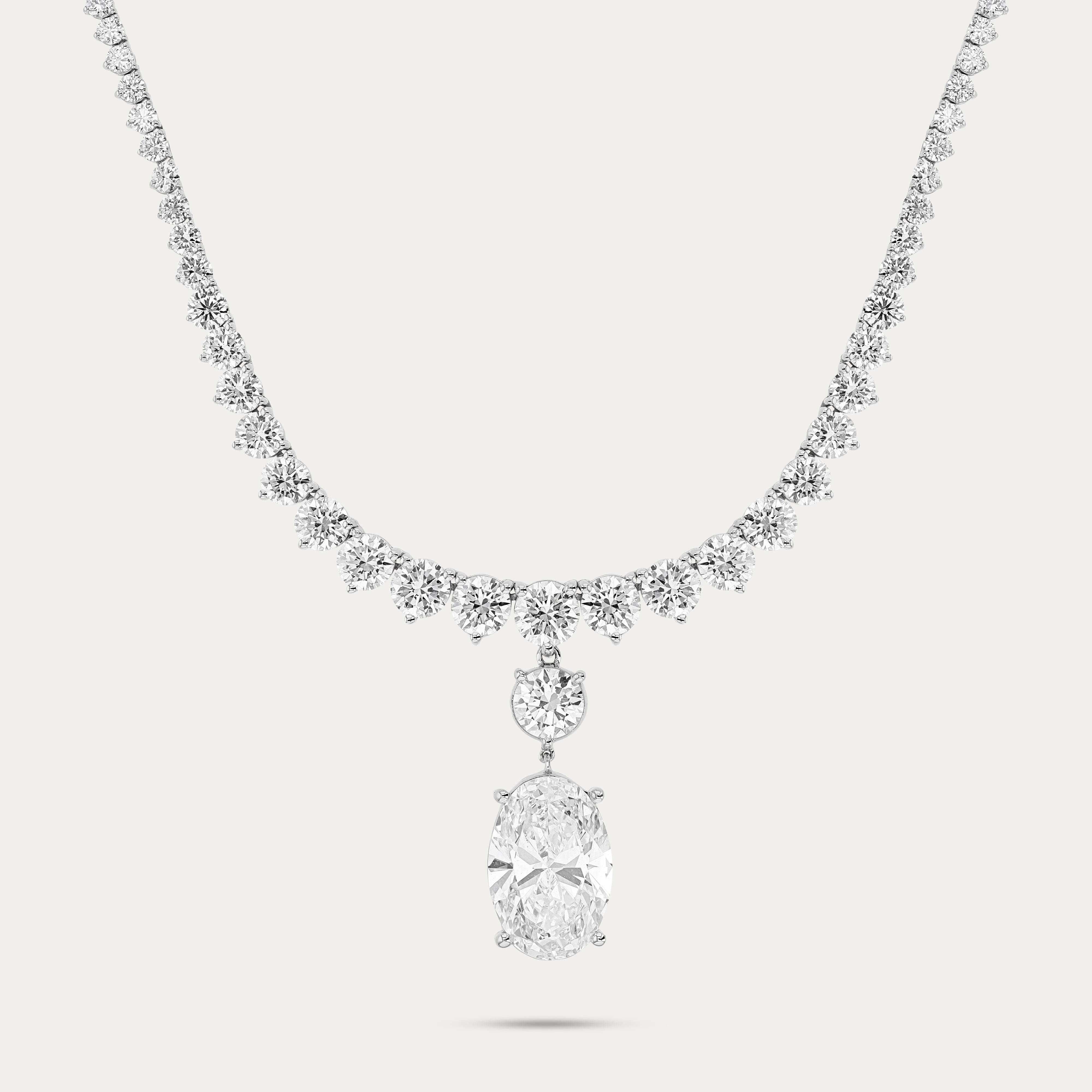Elegant Lab-Grown Diamond Necklace