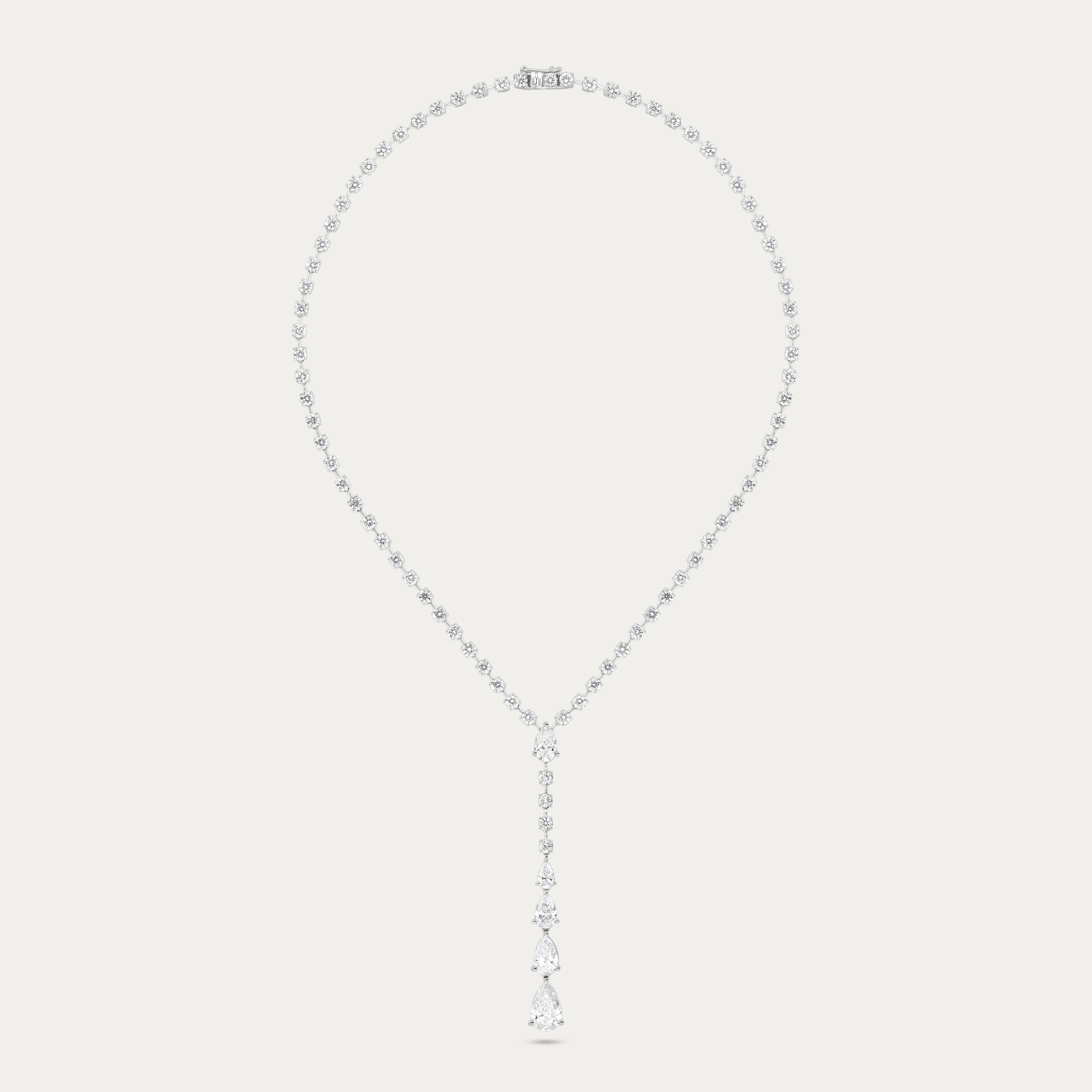 Sleek Lab-Grown Diamond Necklace