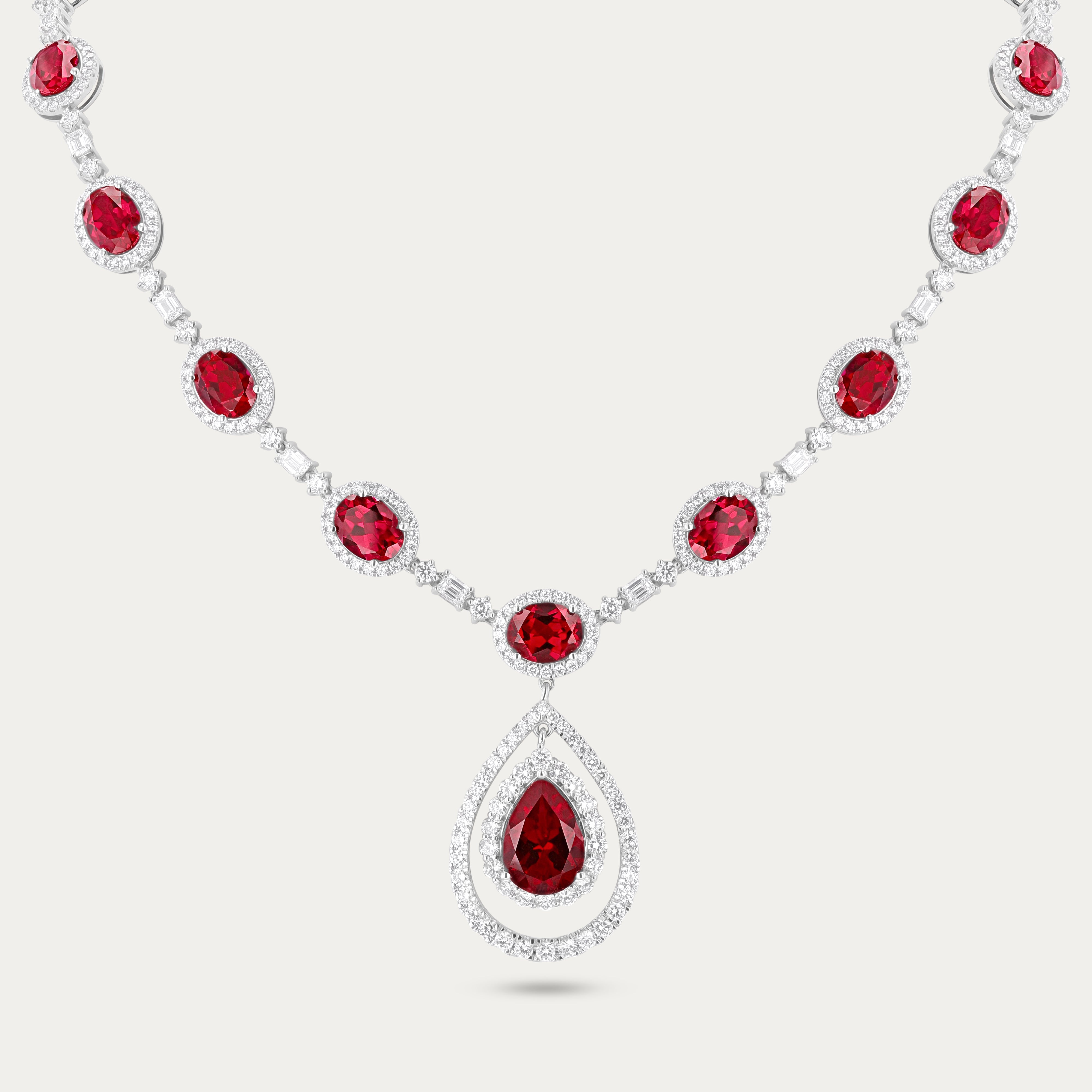 Regal Rouge Lab-Grown Diamond Necklace