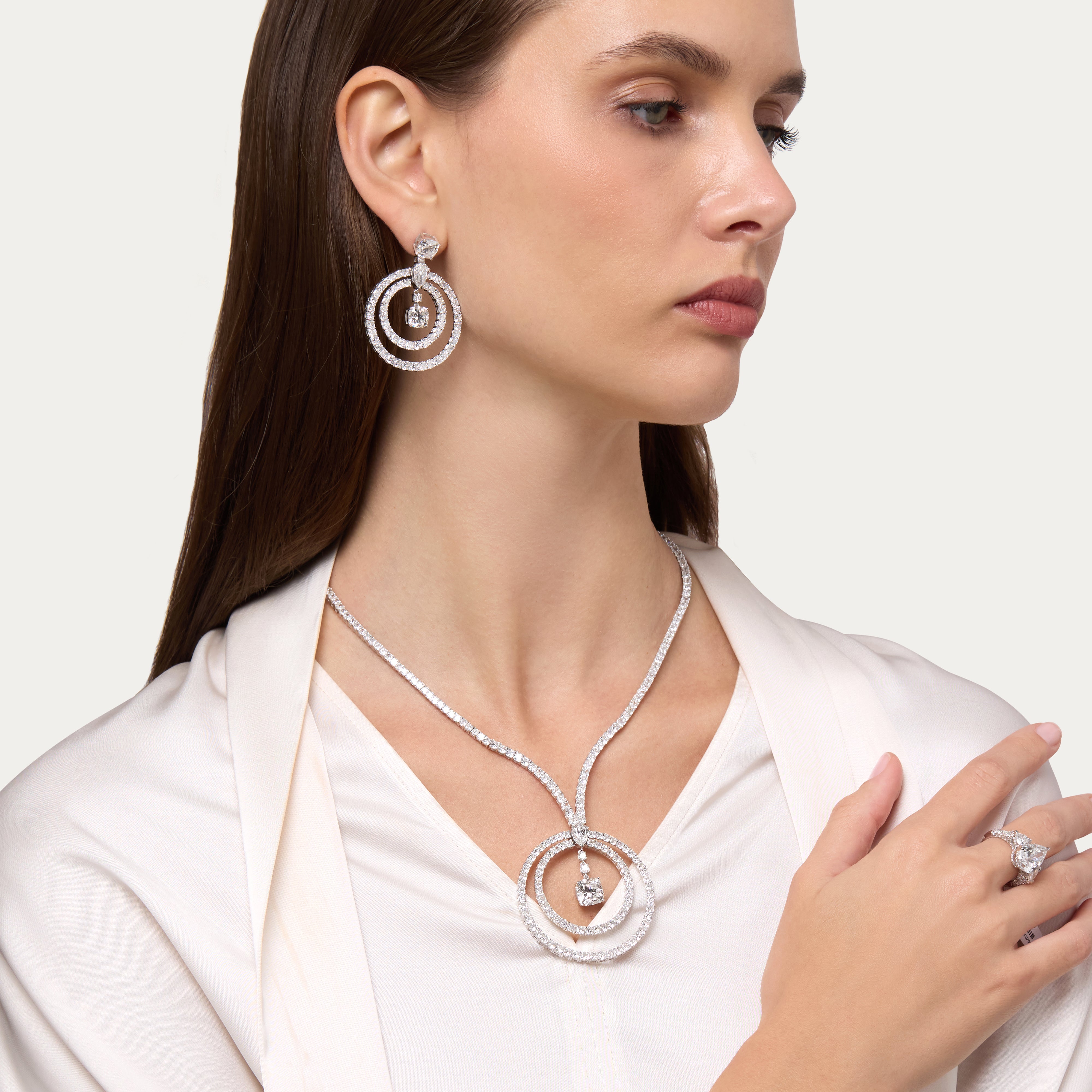 Orbit Lab-Grown Diamond Necklace