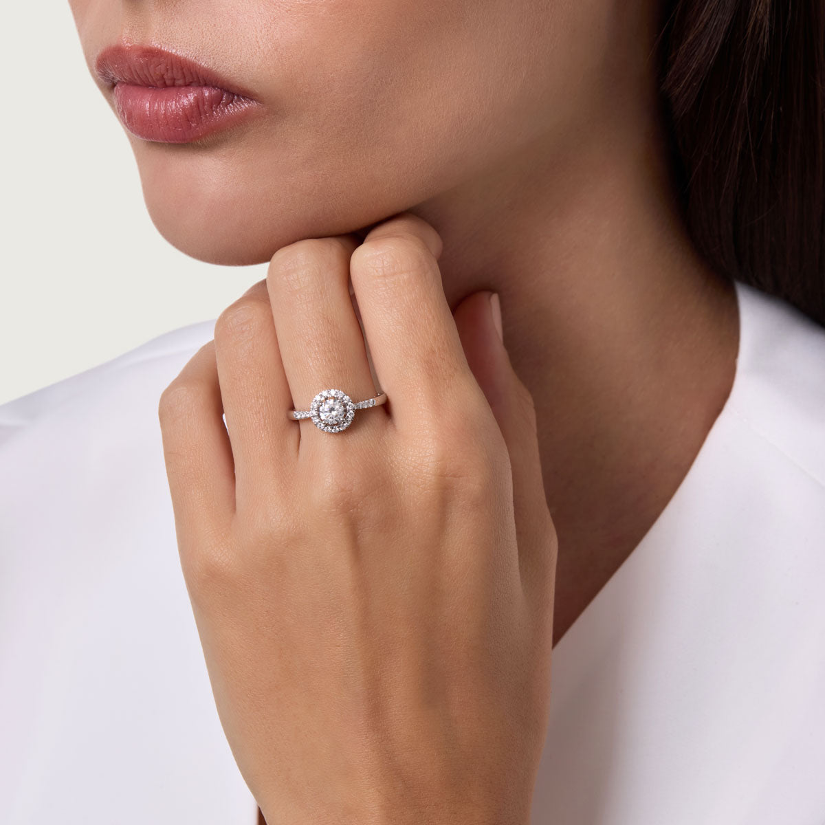 Classic Design Lab Grown Diamond Ring