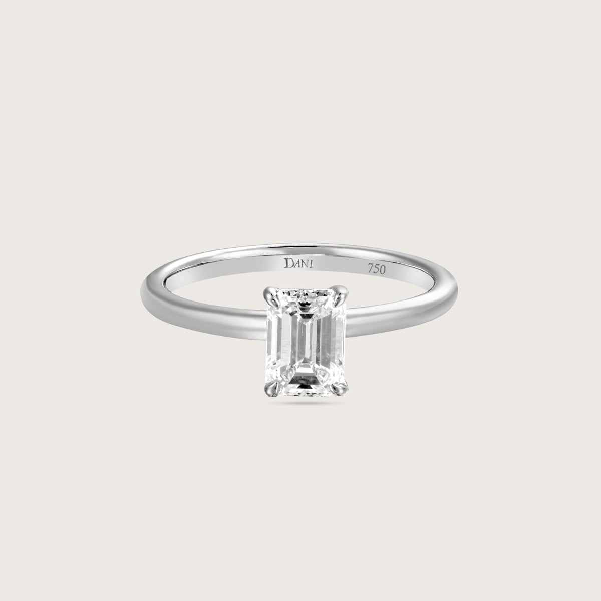 Luxe Emerald Lab Grown Diamond Ring