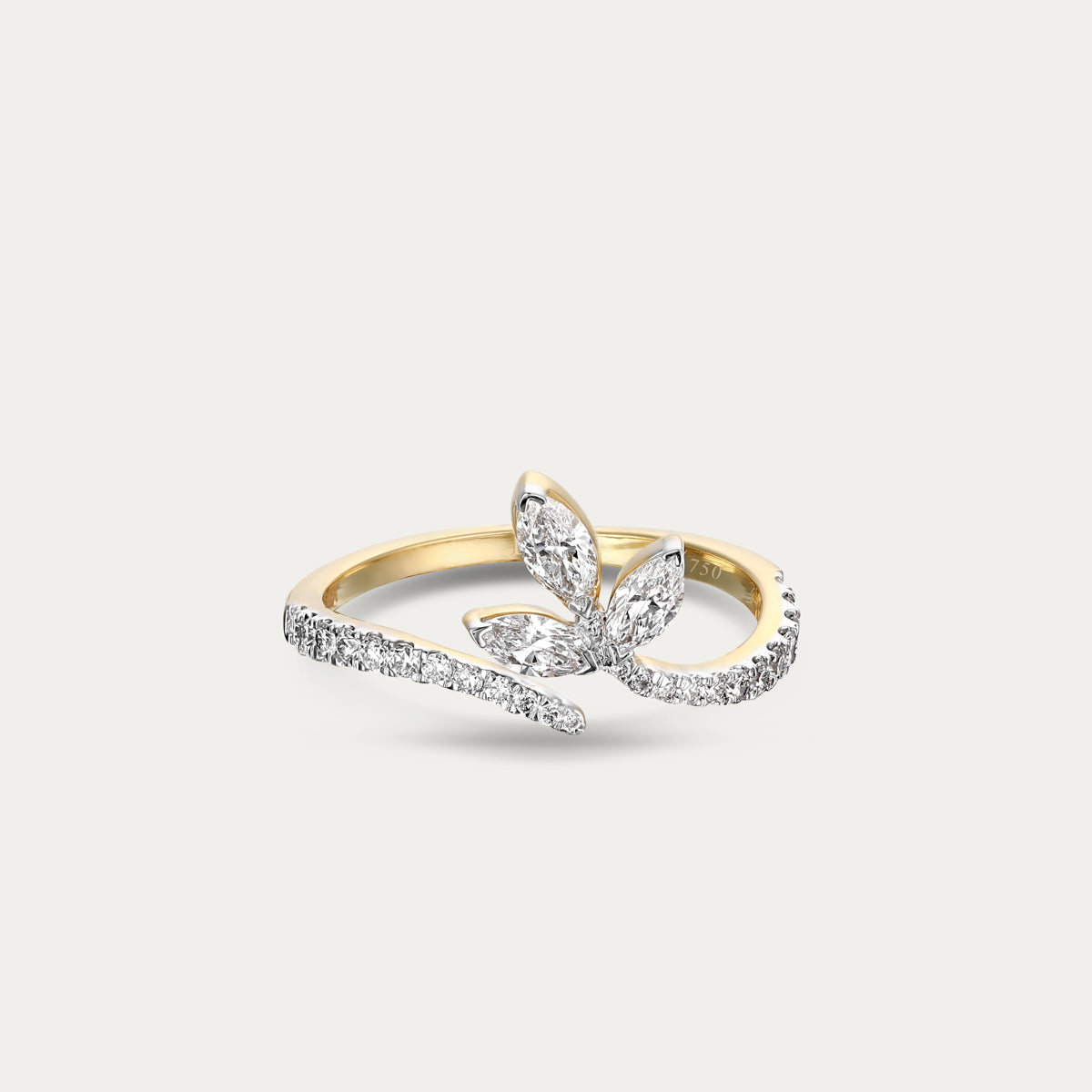 Style Accent Lab Grown Diamond Ring