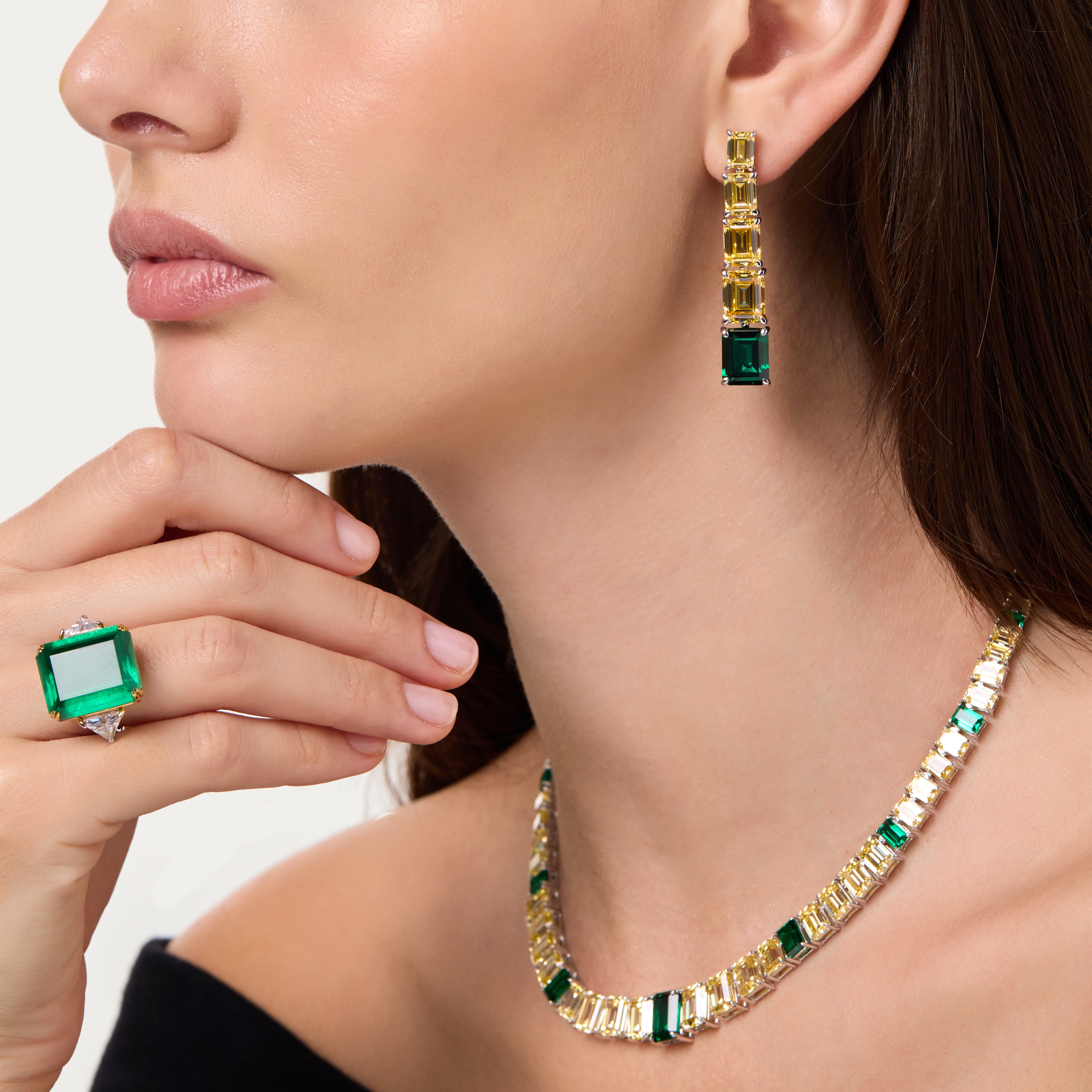 Tapered Column Earrings