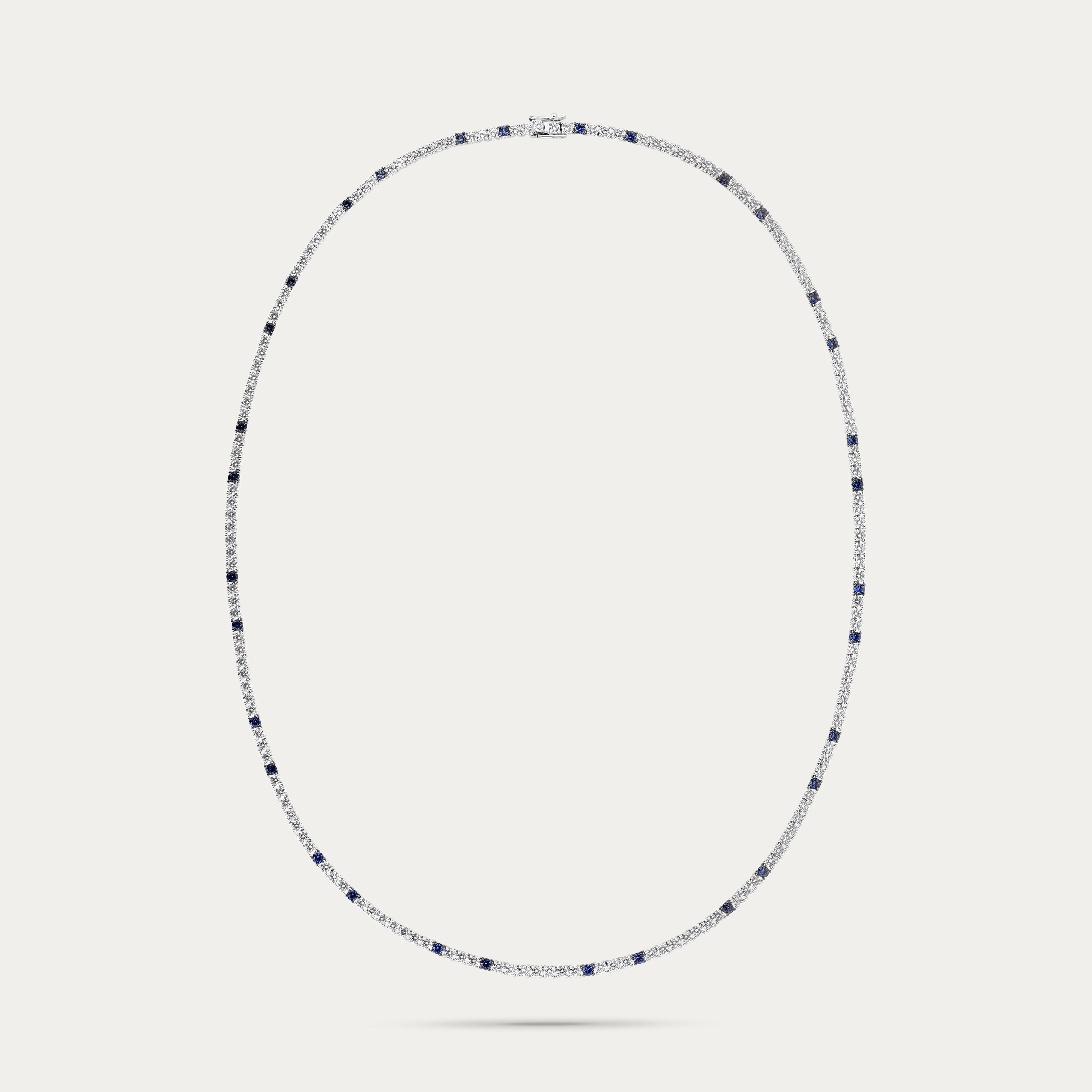 Sapphire Nightfall Radiance Necklace