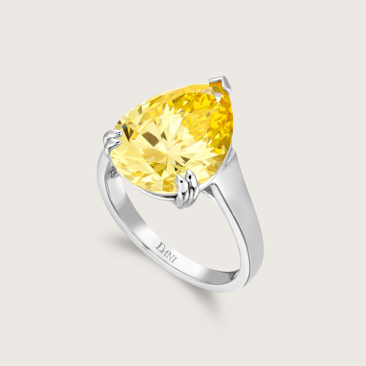 Sunlit Solitaire Ring