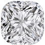 Six Prong Tulip Solitaire Engagement Ring | Cushion