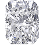 Seamless Plain Shank Halo Engagement Ring | Radiant